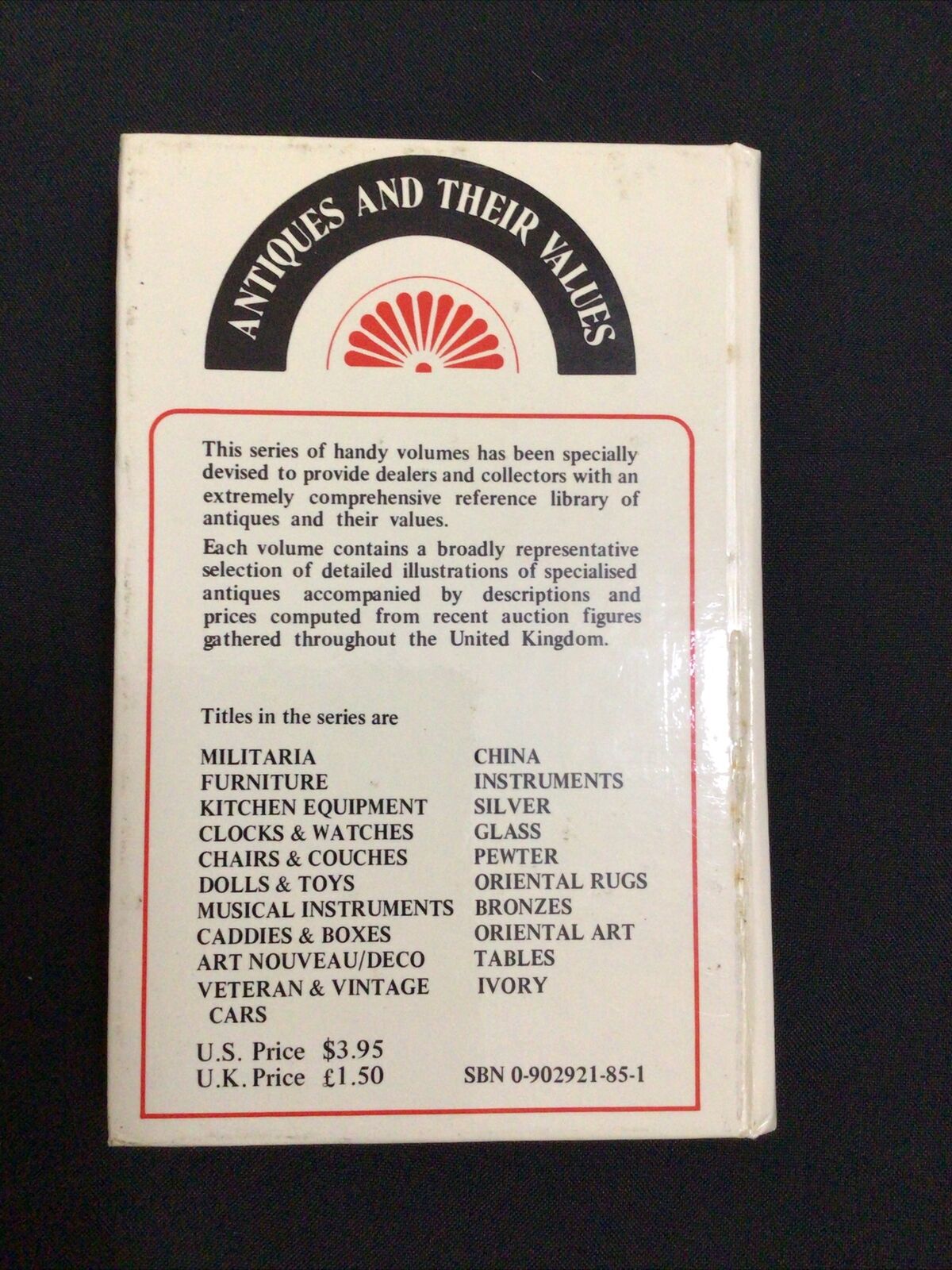 BOOK - Lyle pocket Antiques & Their Values 1979 - IVORY - (8573)
