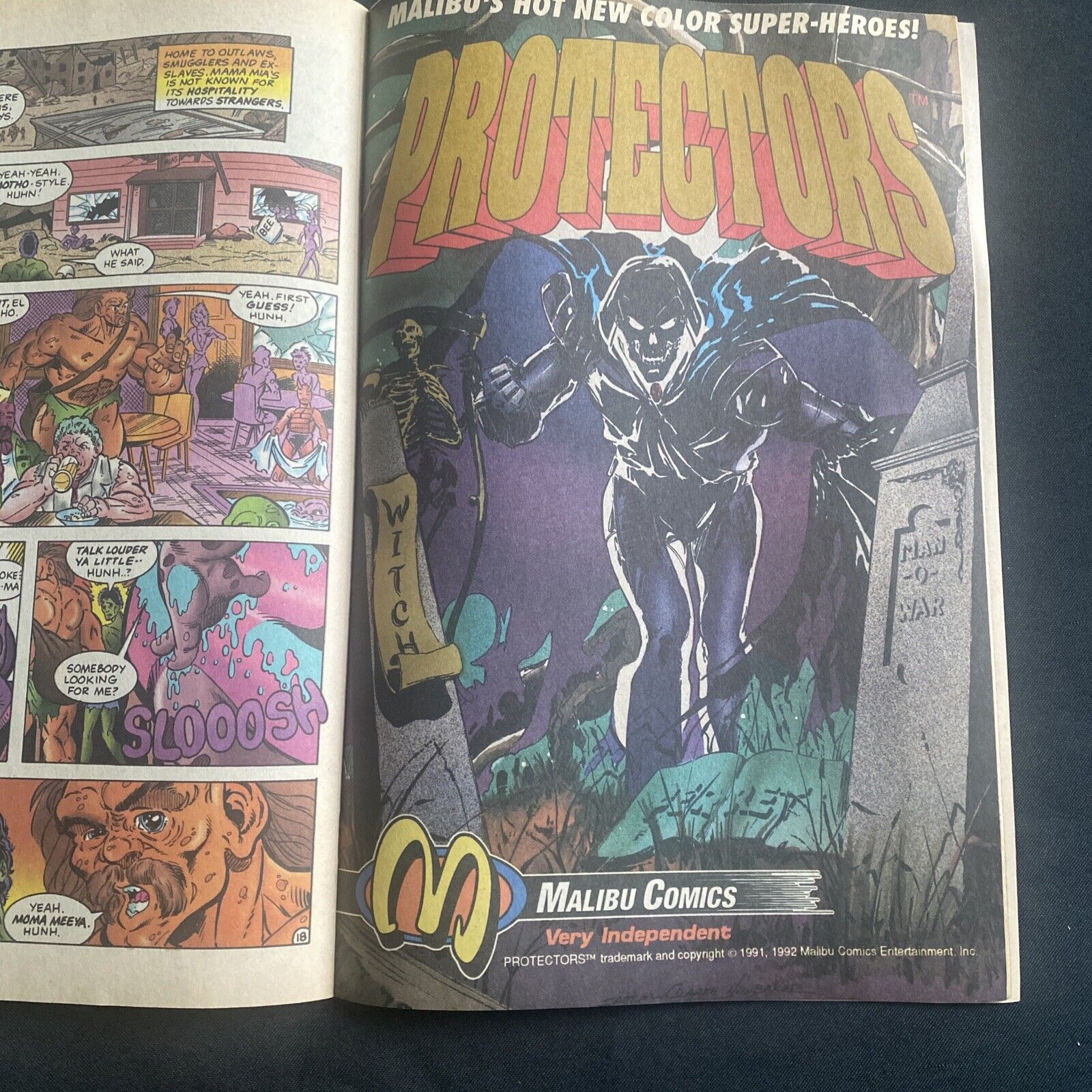 COMIC  - MALIBU Comics - Ex-MUTANTS - #2 - Dec 1992 - (8749)
