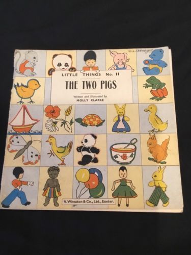 Little Things No 11 The Two Pigs - Molly Clarke - A Wheaton & Co Ltd  - (8960)