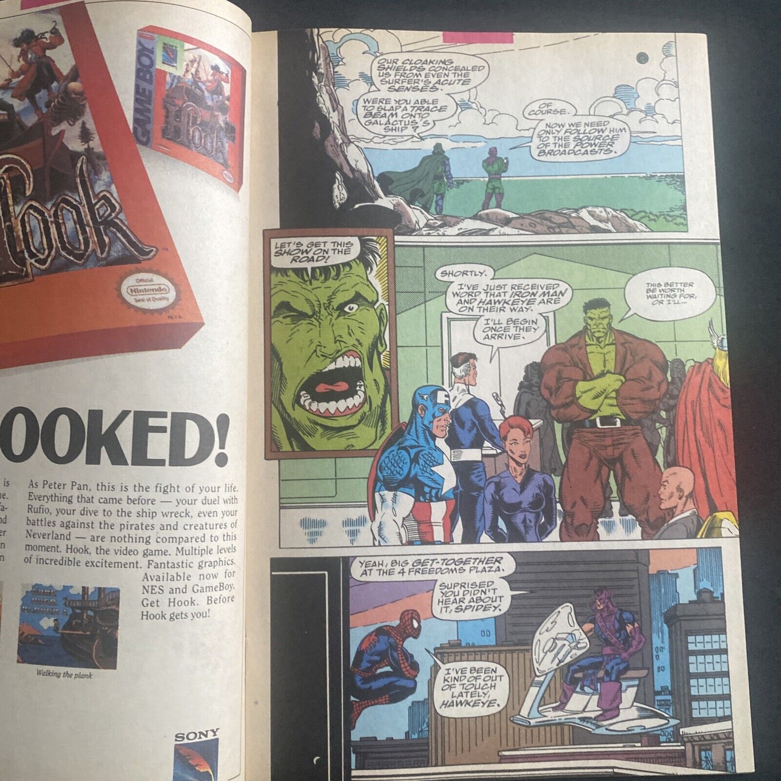 COMIC - MARVEL Comics - THE INFINITY WAR The Avengers July 1992 (8766)