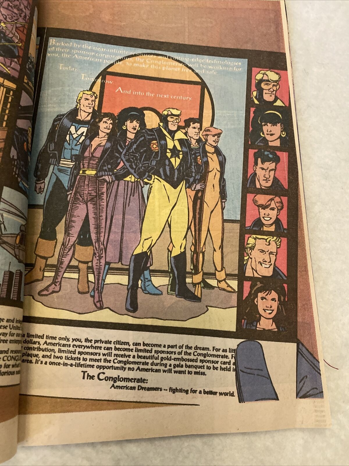 COMIC - DC Comics  JUSTICE LEAGUE QUARTERLY Winter 1991 - New York (8806)