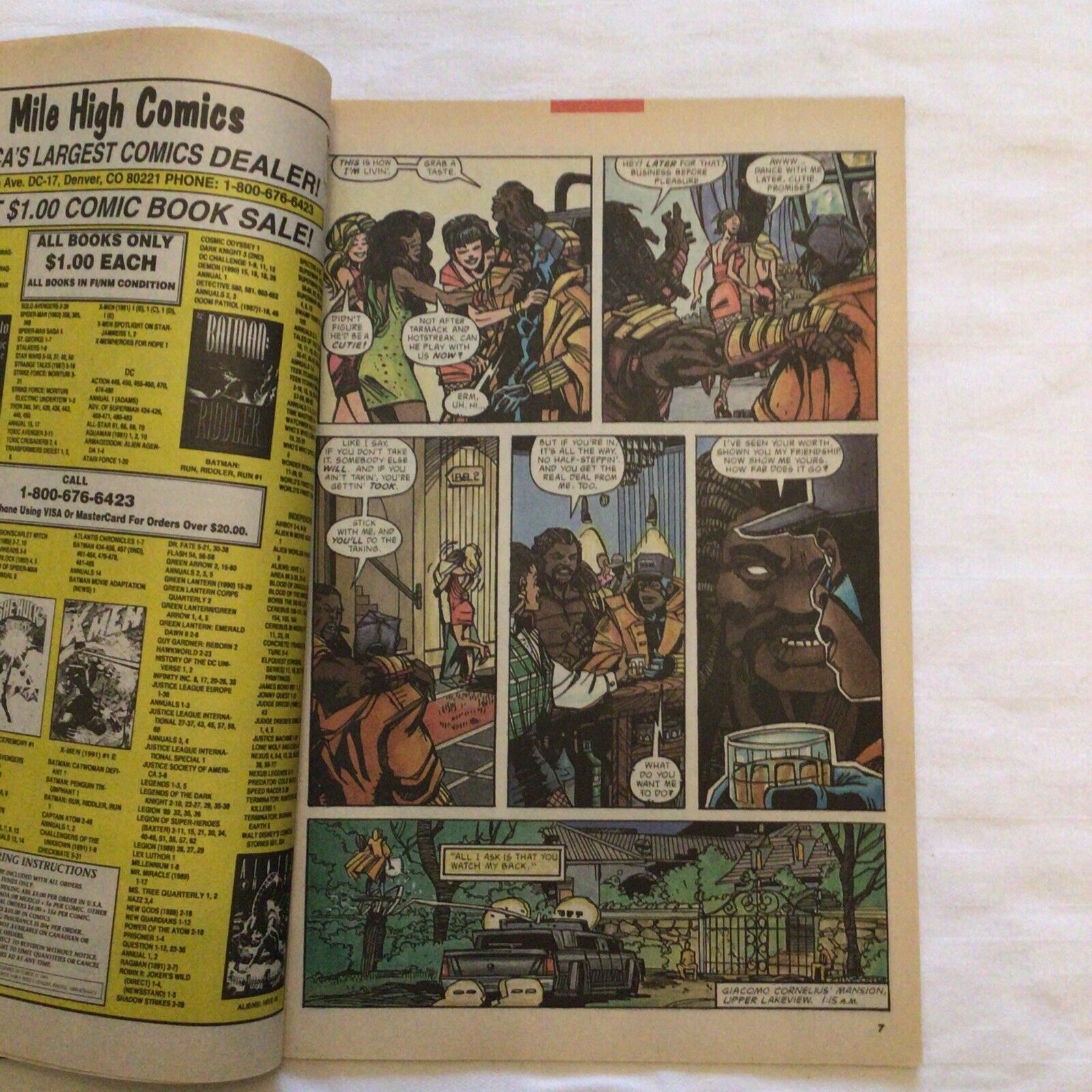 COMIC - DC Comics STATIC Playing With Fire - 1993 Sept 4th  - (8871)