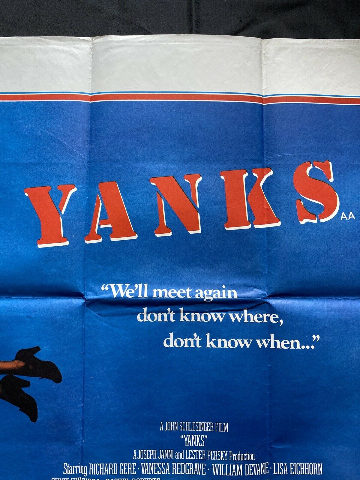 ORIGINAL UK QUAD POSTER - Yanks - 1979 - 30" x 40" - (6581)