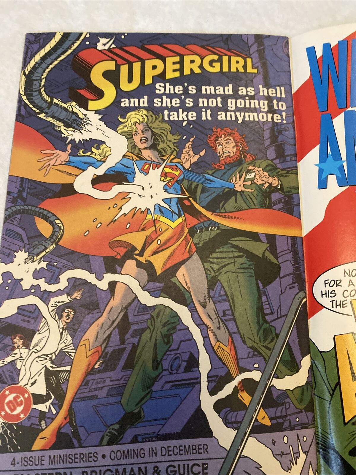 COMIC - DC Comics HAWKMAN War Cry - Feb 1994  - Wonder Woman - (8826)