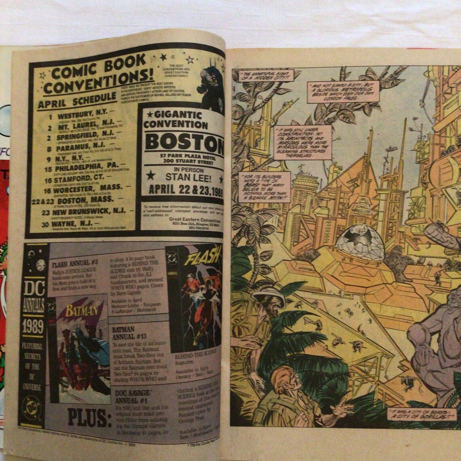 COMIC - DC Comics  Secret origins GRODD & CONGRILLA & DETECTIVE May '89  (8883