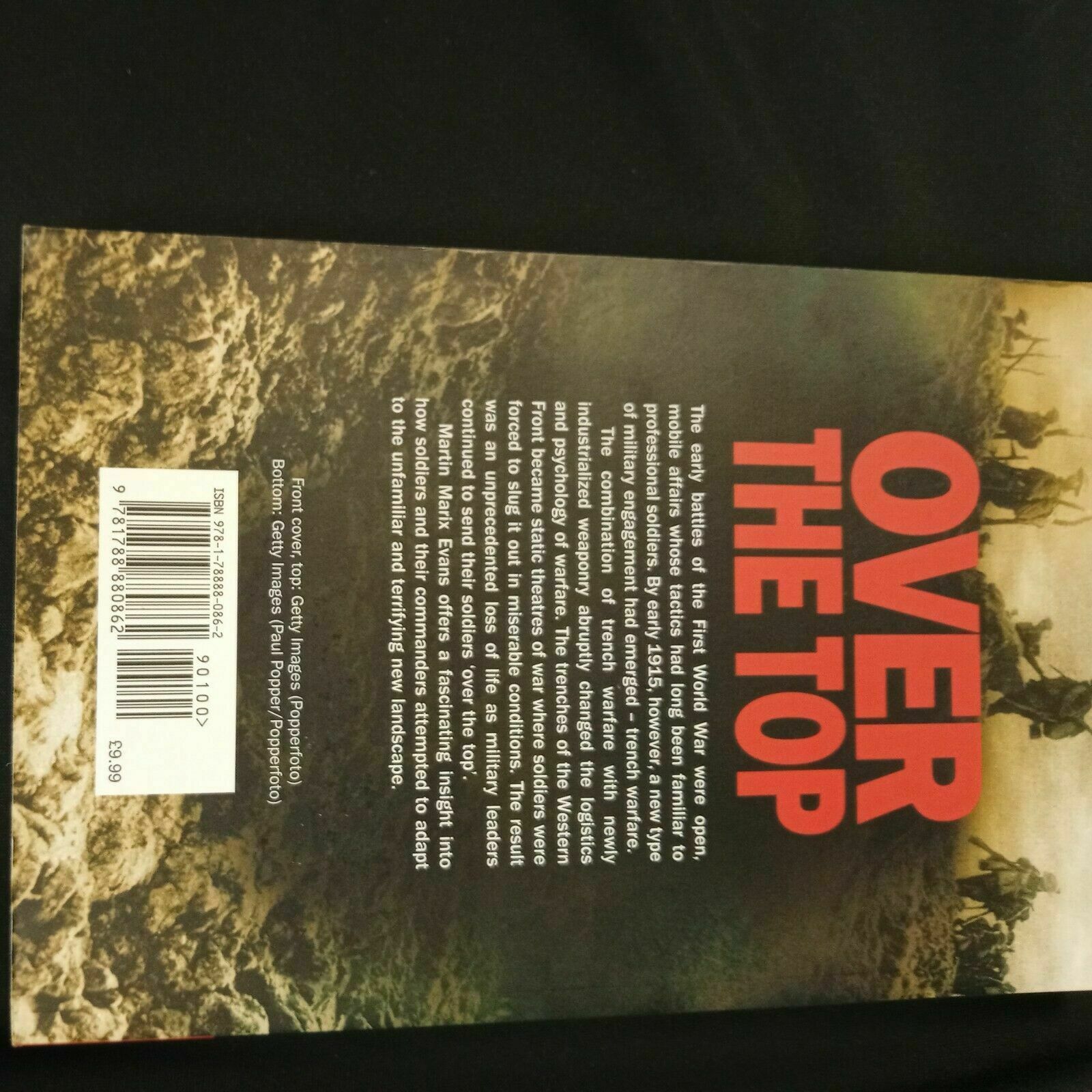 BOOK - Over The Top  - Martin Marix Evans PB- (8194)
