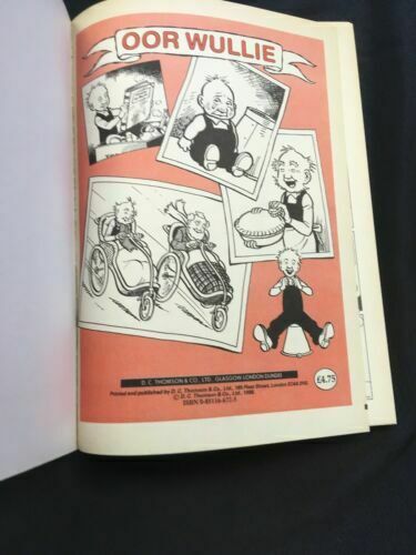 Oor Wullie - Sunday Post Annual 1998 D.C Thompson Book - (7442)
