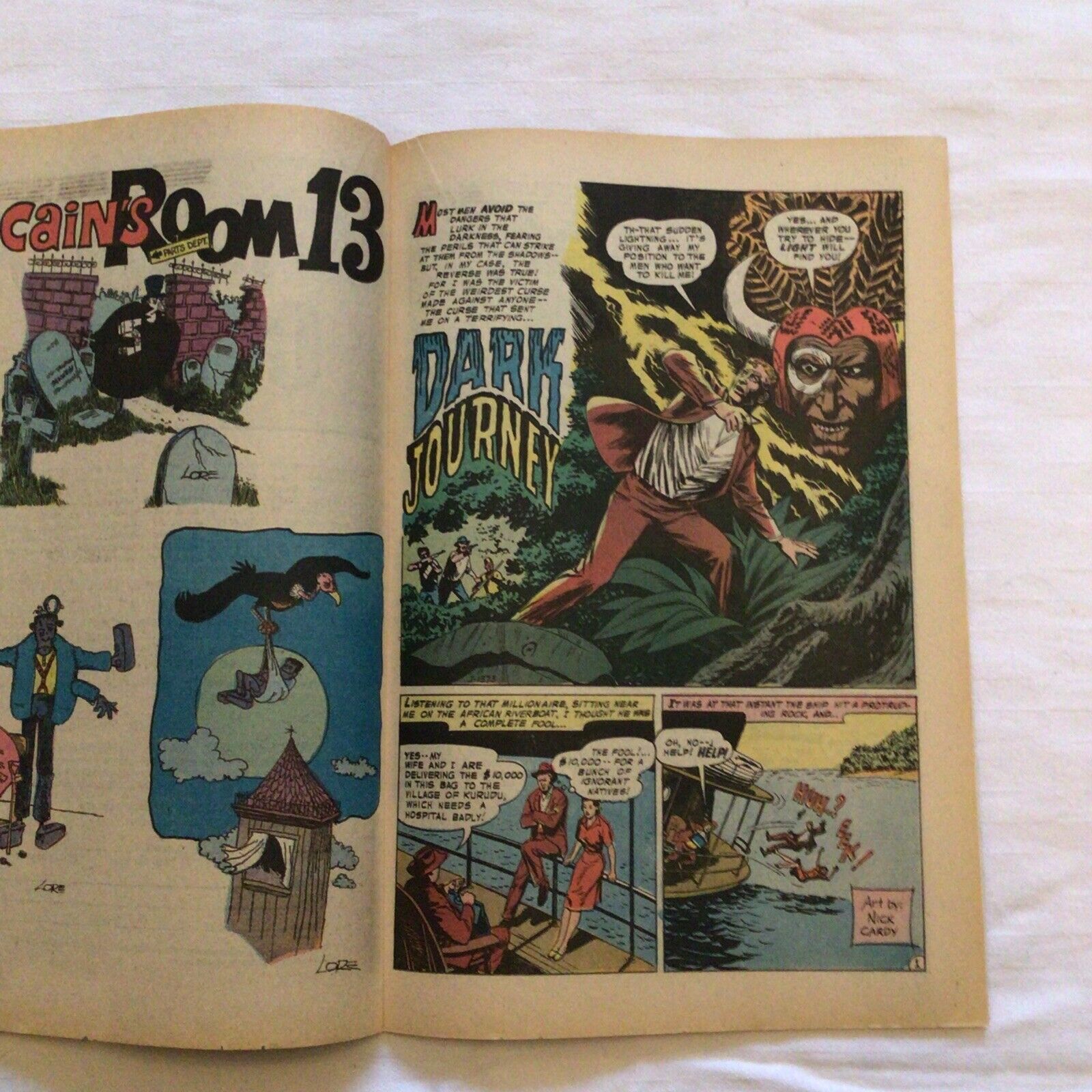 COMIC - DC Comics  The HOUSE OF MYSTERY Do you dare enter? - Nov 1971 (8874)