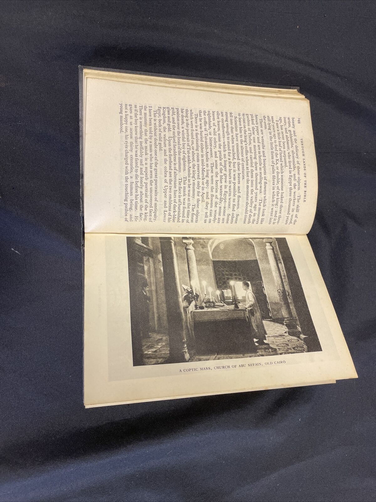 Book H. V. Morton - Through Lands of The Bible 1st Edition 1938 - (8171)
