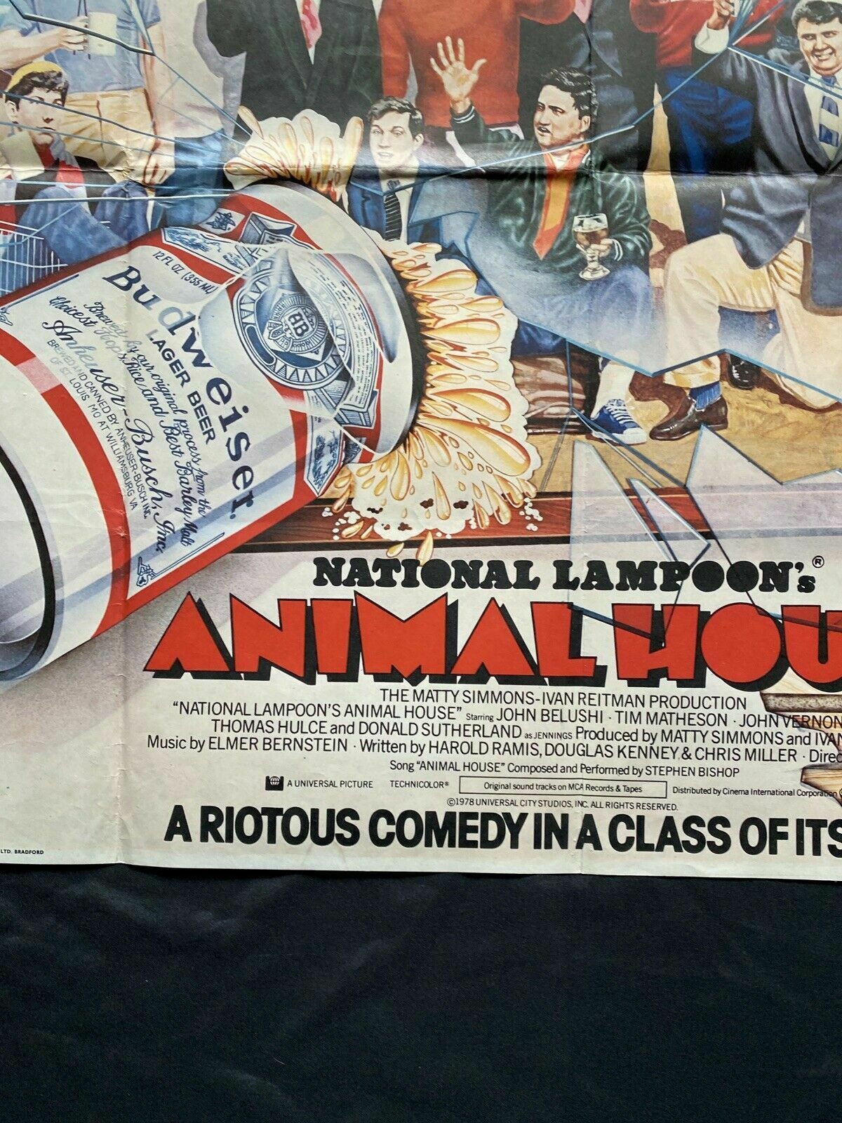 ORIGINAL UK QUAD POSTER - Animal House - 1981 - 27.5" x 39" - (6528)