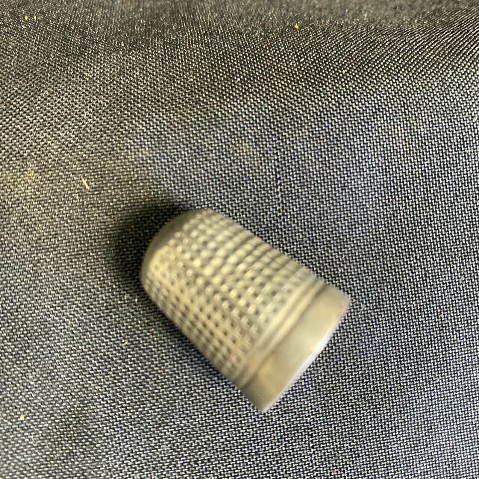 Charles Horner Dorcas Silver Thimble with Incorrect Patent # of RD73626 - (7932