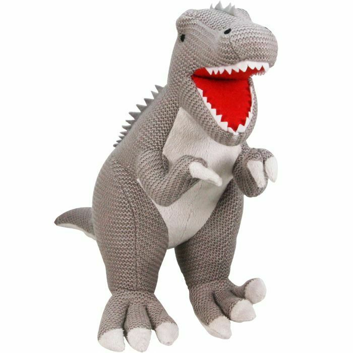 Plush Dinosaurs Tyrannosaurus - Knitted plush soft toy 19" - Soft plush toy