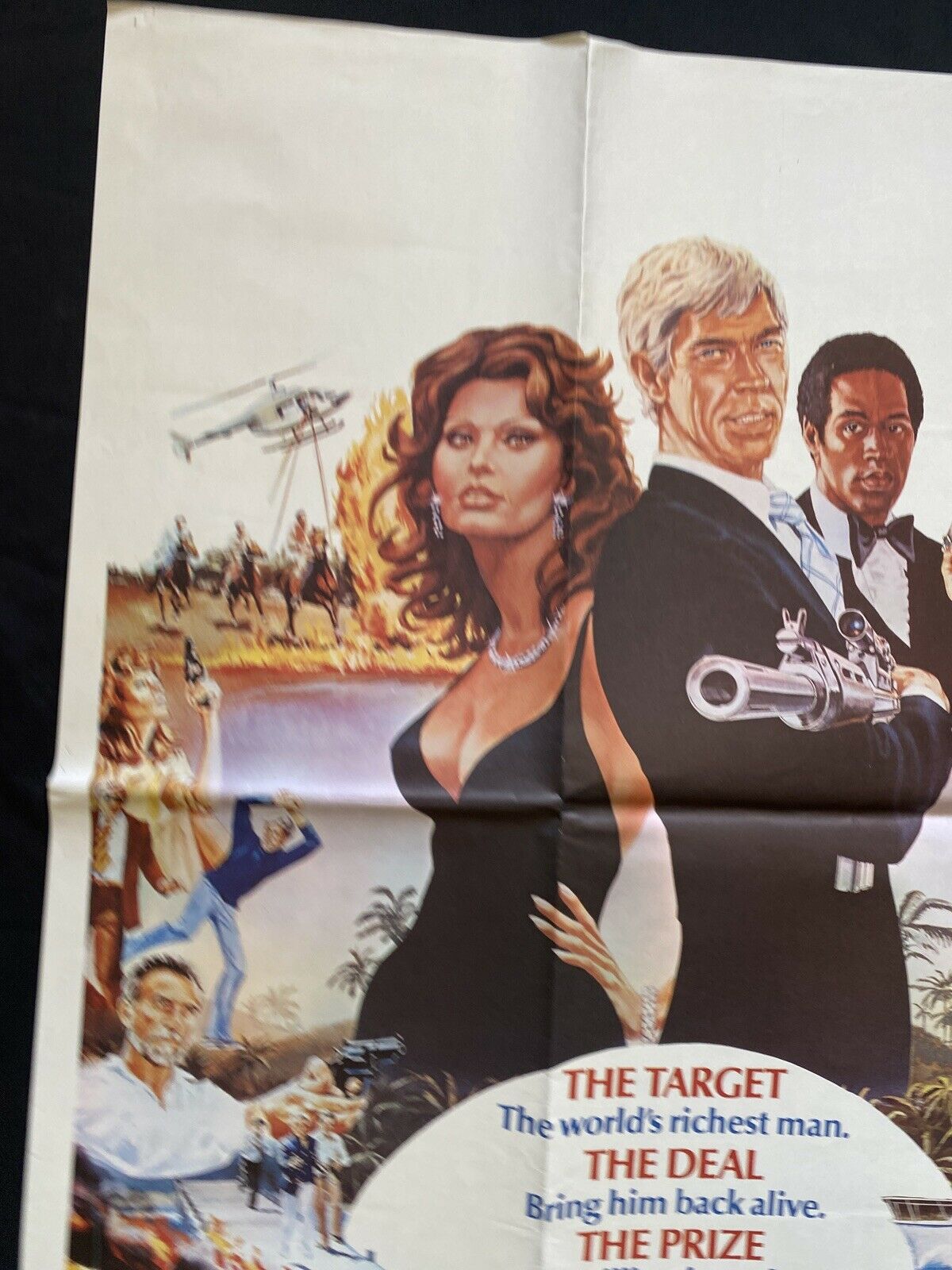 ORIGINAL UK QUAD POSTER - Firepower - 1979 - 30" x 40" - (6555)