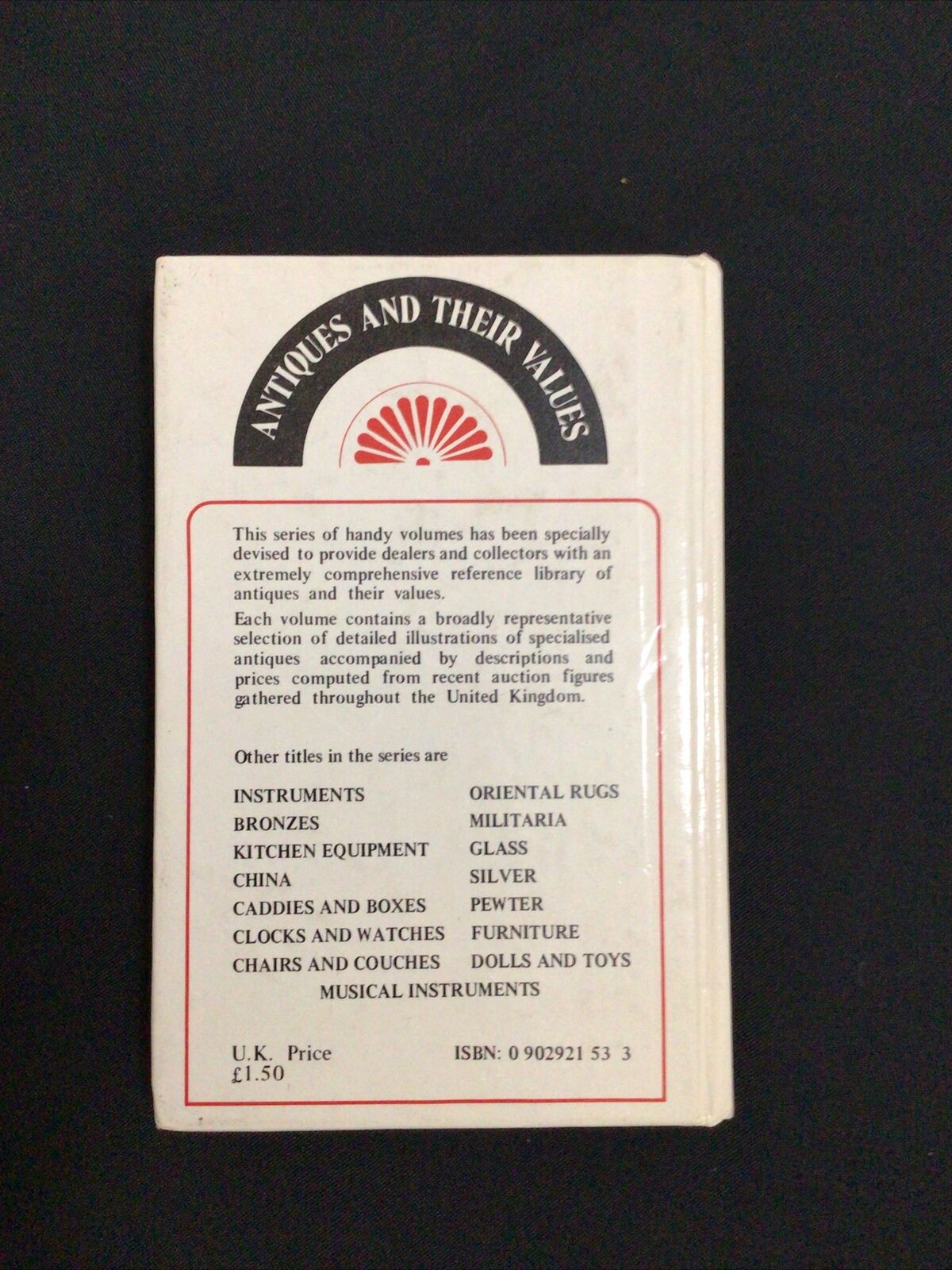 BOOK - Lyle pocket Antiques & Their Values 1979 - VETERAN & VINTAGE CARS - (8581)
