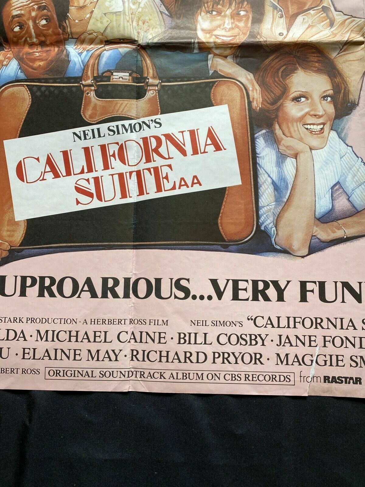 ORIGINAL UK QUAD POSTER - California Suite - 1978 - 30" x 40" - (6582)