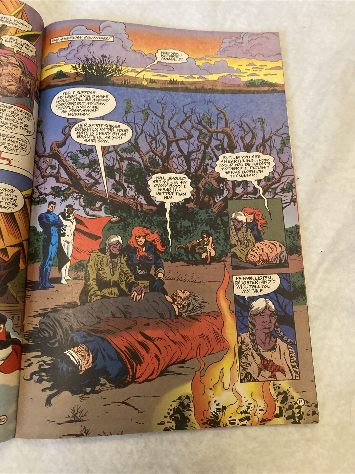 COMIC - DC Comics HAWKMAN War Cry - Feb 1994  - Wonder Woman - (8826)