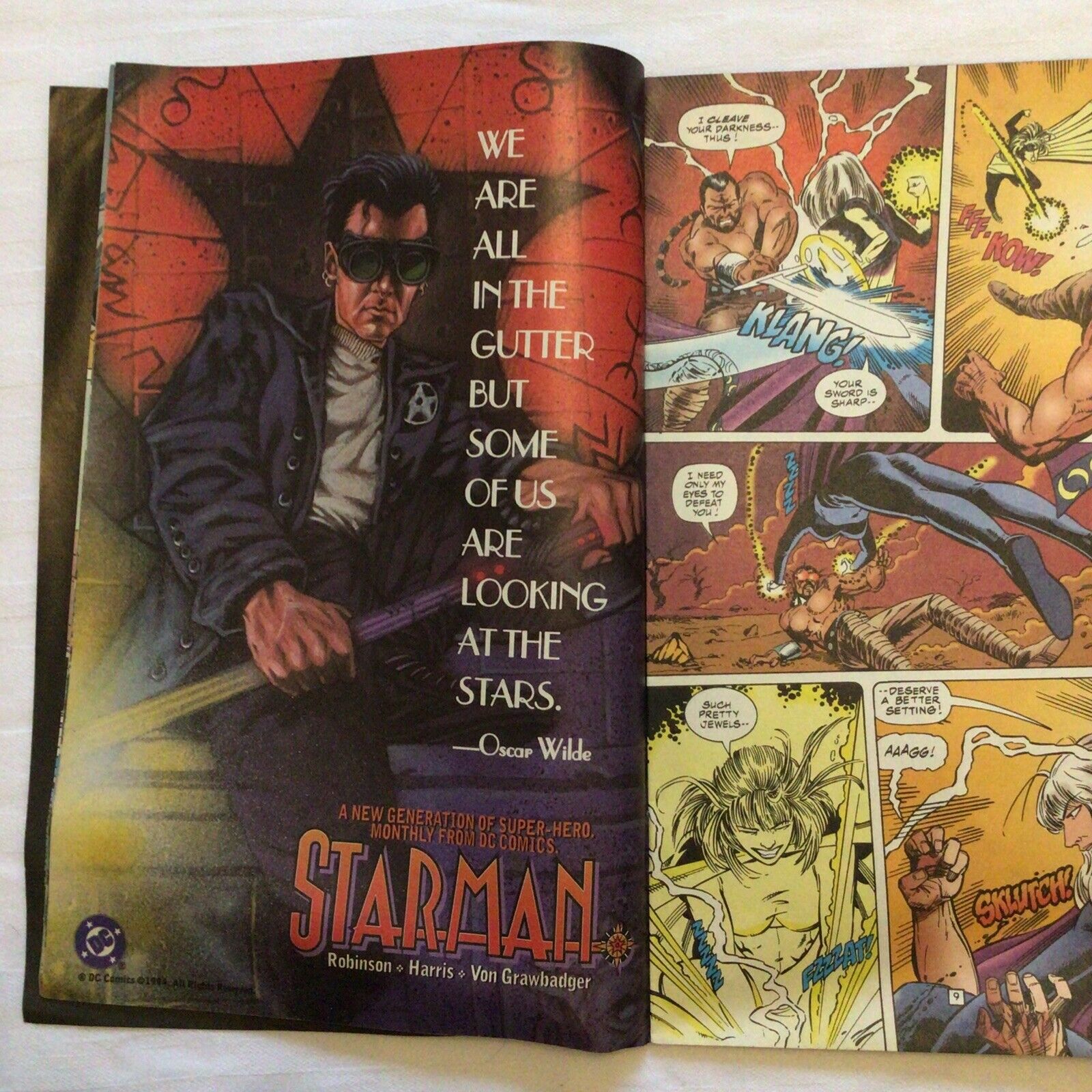 COMIC - DC Comics ANIMA The beginning of tomorrow - Oct 1994 - New York - (8869