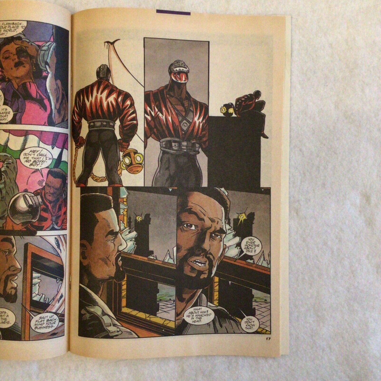 COMIC - DC Comics BLOOD SYNDICATE Flash and Burn  #6 Sep 1993- (8850)