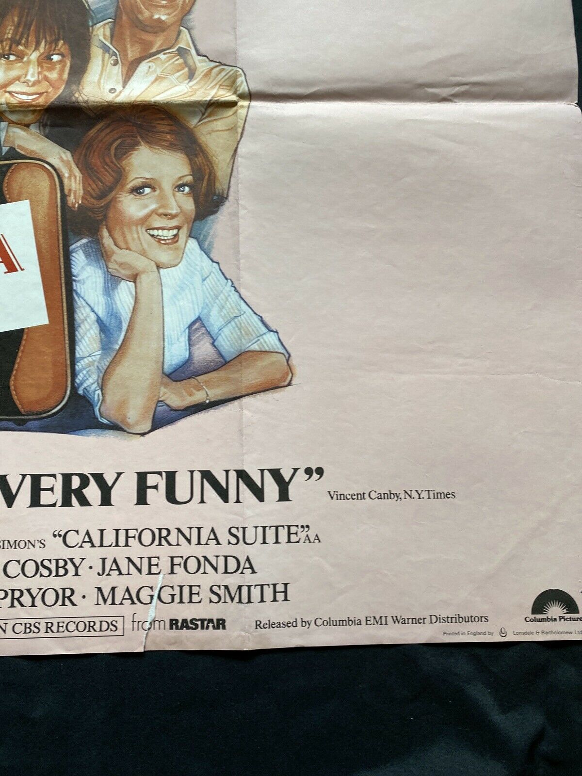 ORIGINAL UK QUAD POSTER - California Suite - 1978 - 30" x 40" - (6582)