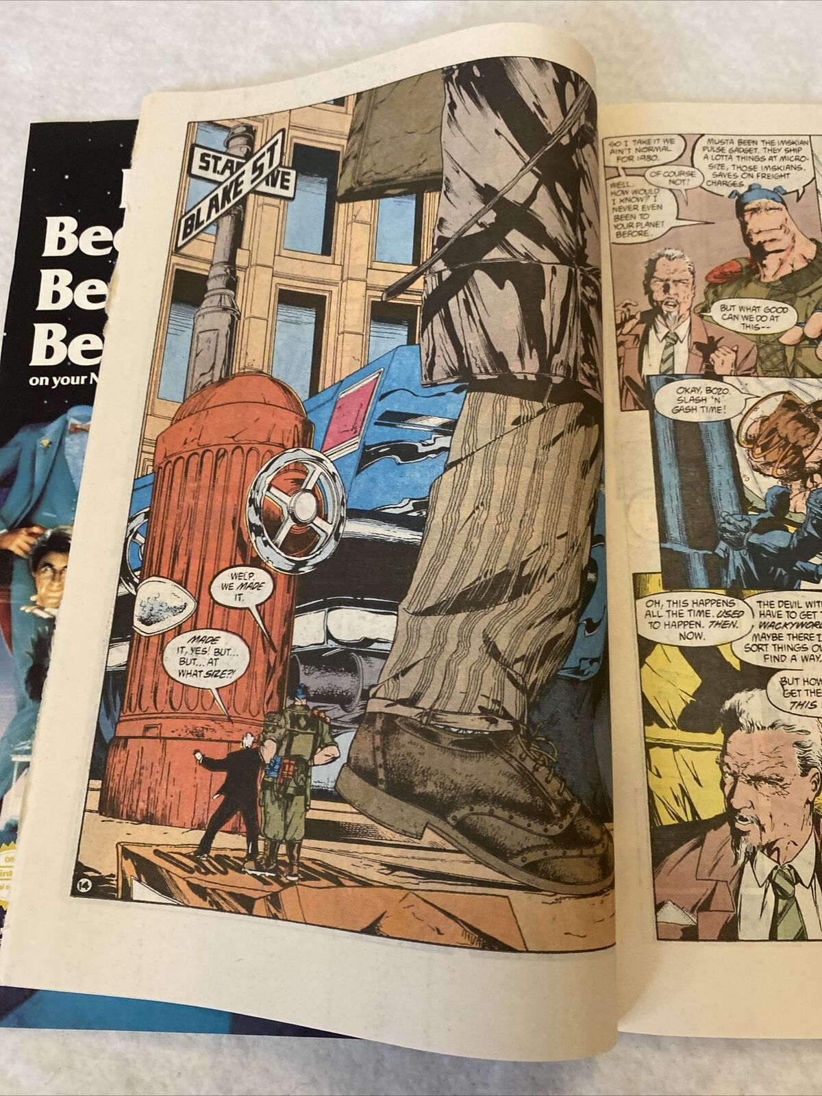COMIC - DC Comics  JUSTICE LEAGUE QUARTERLY Summer 1991 - New York (8804)