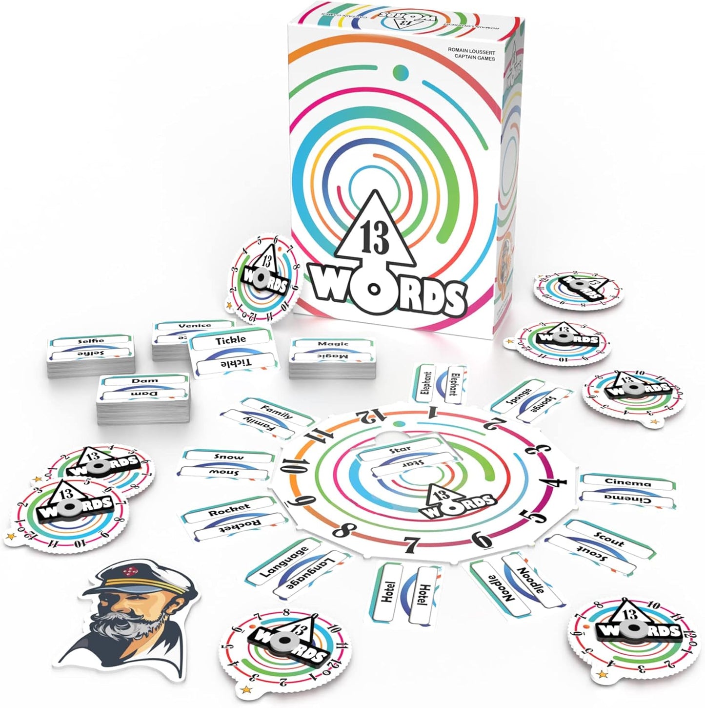 Board / Card Game 13 Words Read Minds Link Words