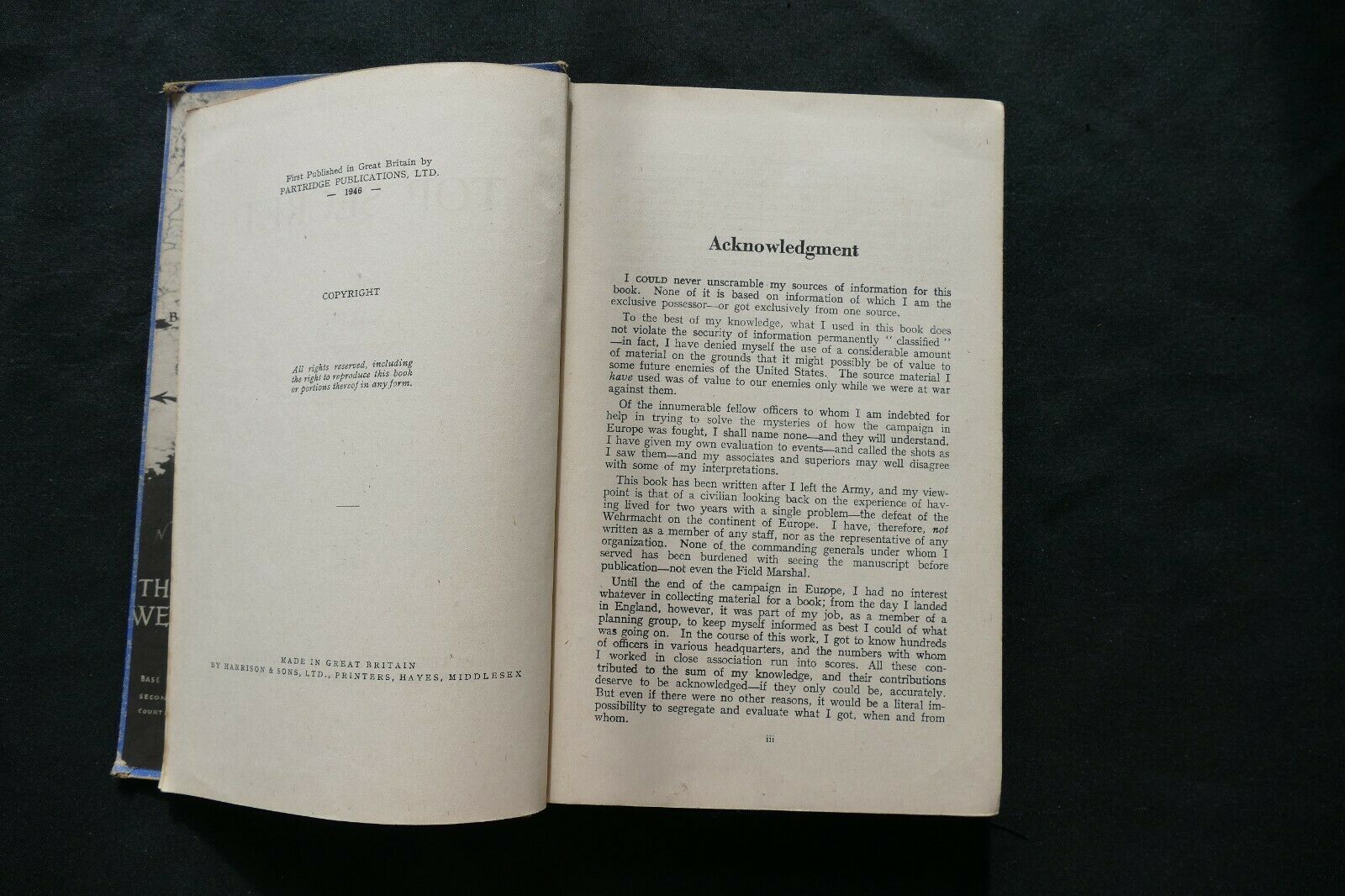 BOOK - TOP SECRET - Ralph Ingersoll 1st Edition 1946 - (8727)