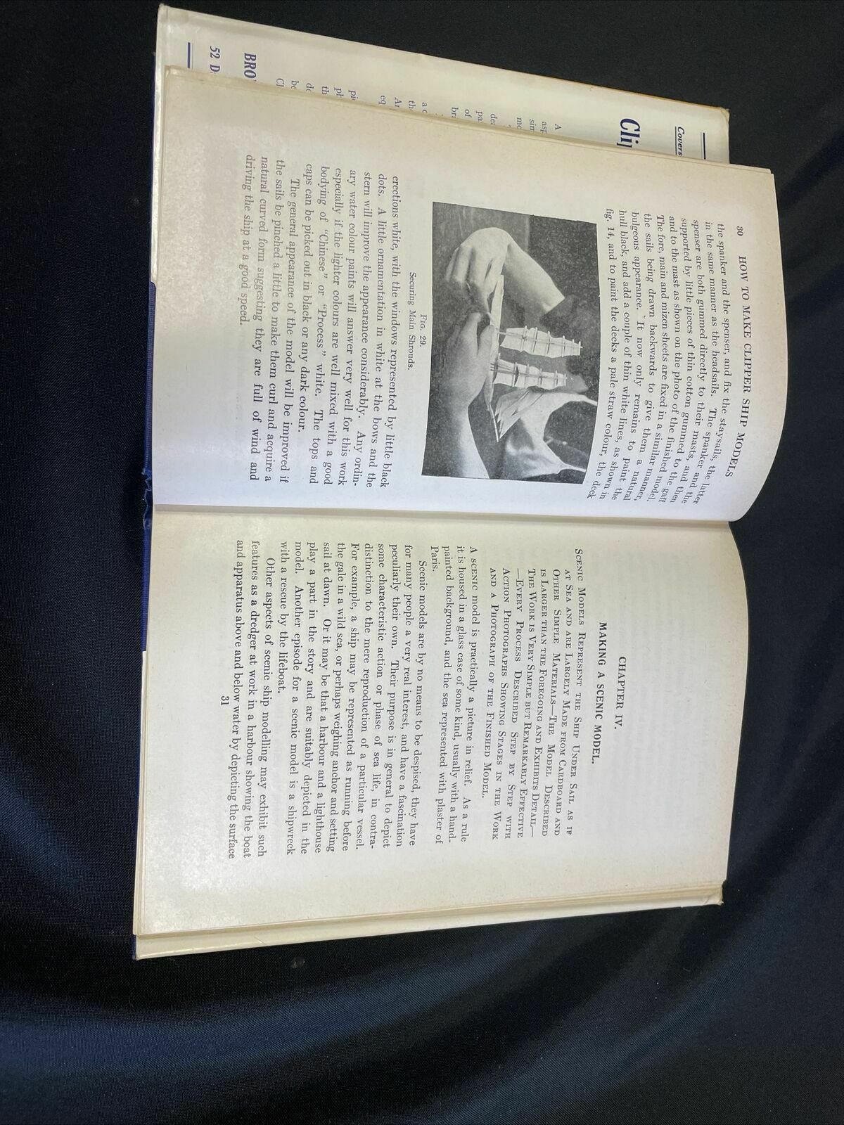 BOOK - Clipper Ship Models - E.W. Hobbs HB & DJ -(8191)