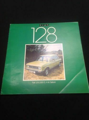 Fiat 128 1300 Cl 4 Dr. Saloon - 1980 - Car Brochure Leaflet - (310)