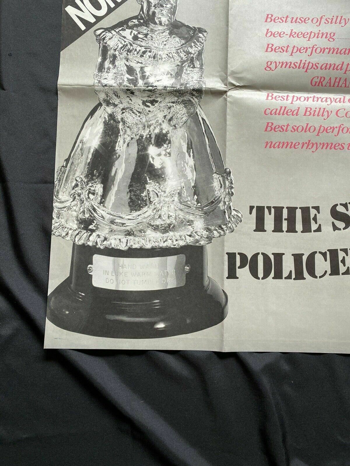 ORIGINAL UK QUAD POSTER - The Secret Policeman's Other Ball 1982 30 x40" (6589)
