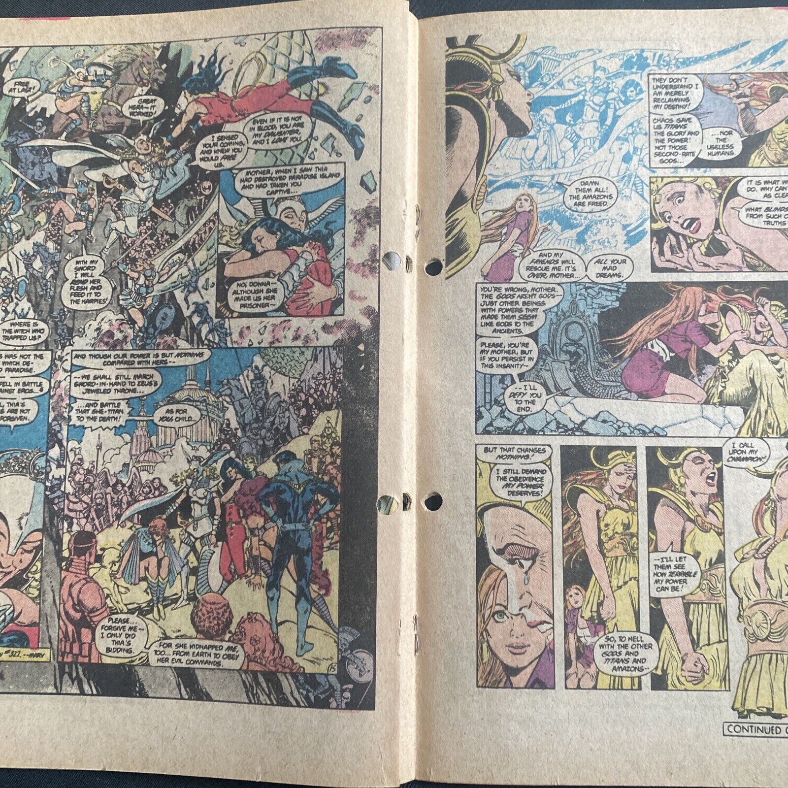 COMIC - DC Comics Tales of TEEN TITANS - Aug 1986 - KOLE - (8812)