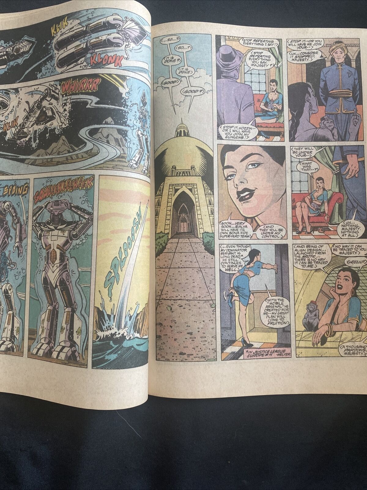 COMIC - DC Comics Justice League EUROPE -ANNUAL 1990  (8799)