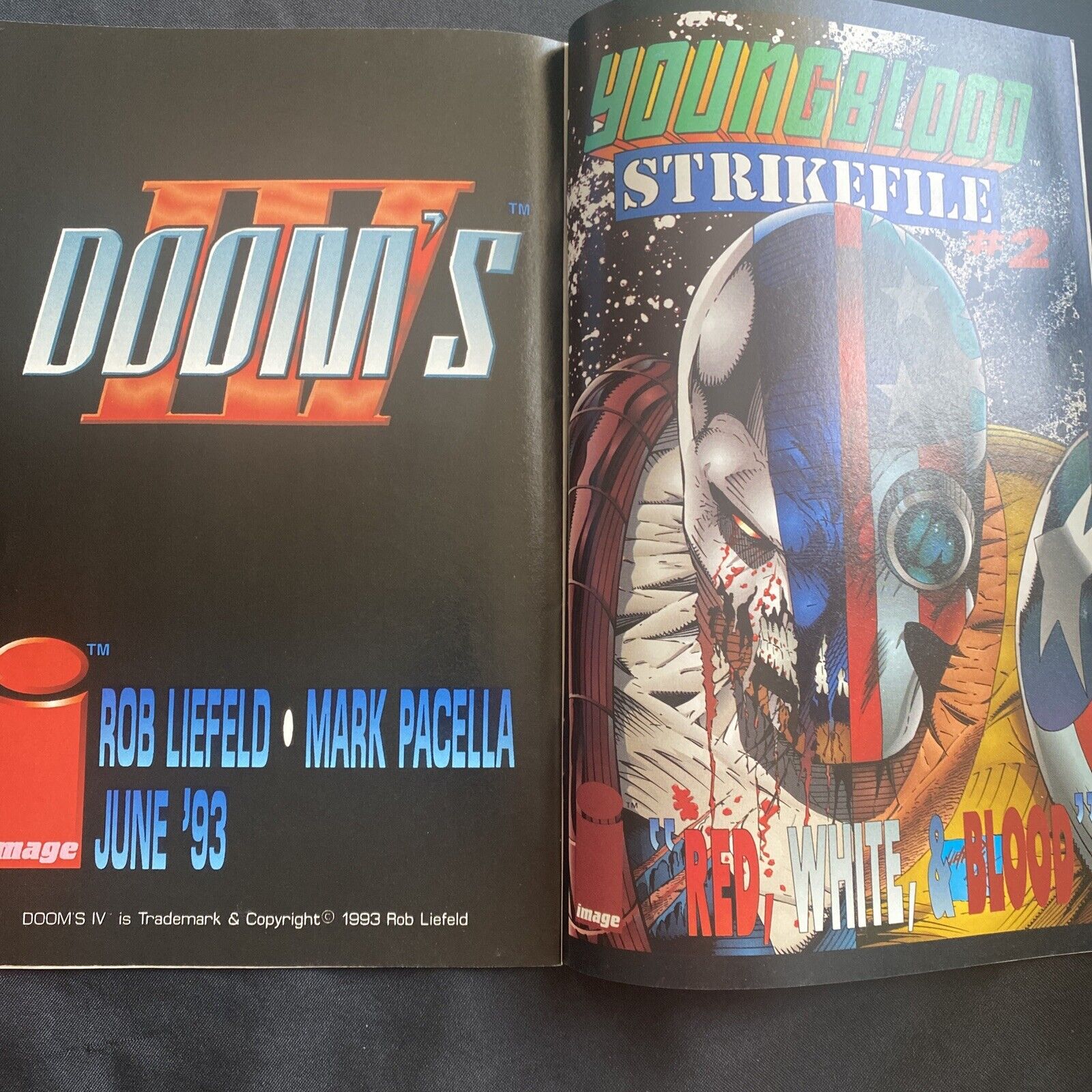 COMIC  - IMAGE Comics - SUPREME Bloodstrike June 1993  - (8761)