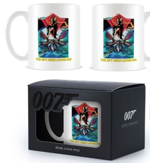 MUG Boxed Bone China - James Bond, The Spy Who Loved Me