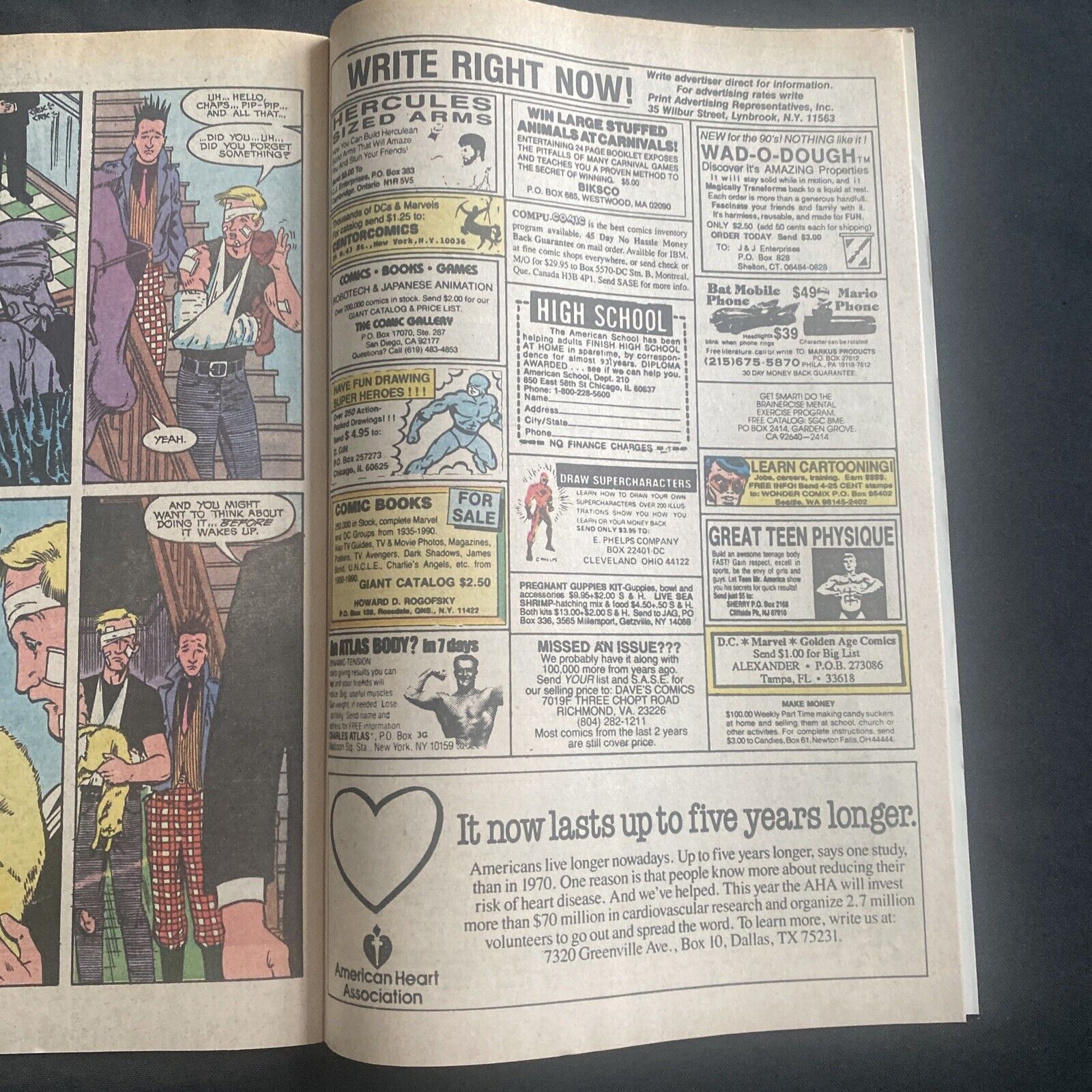 COMIC - DC Comics Justice League EUROPE - Jan 1991 - Batman - (8785)