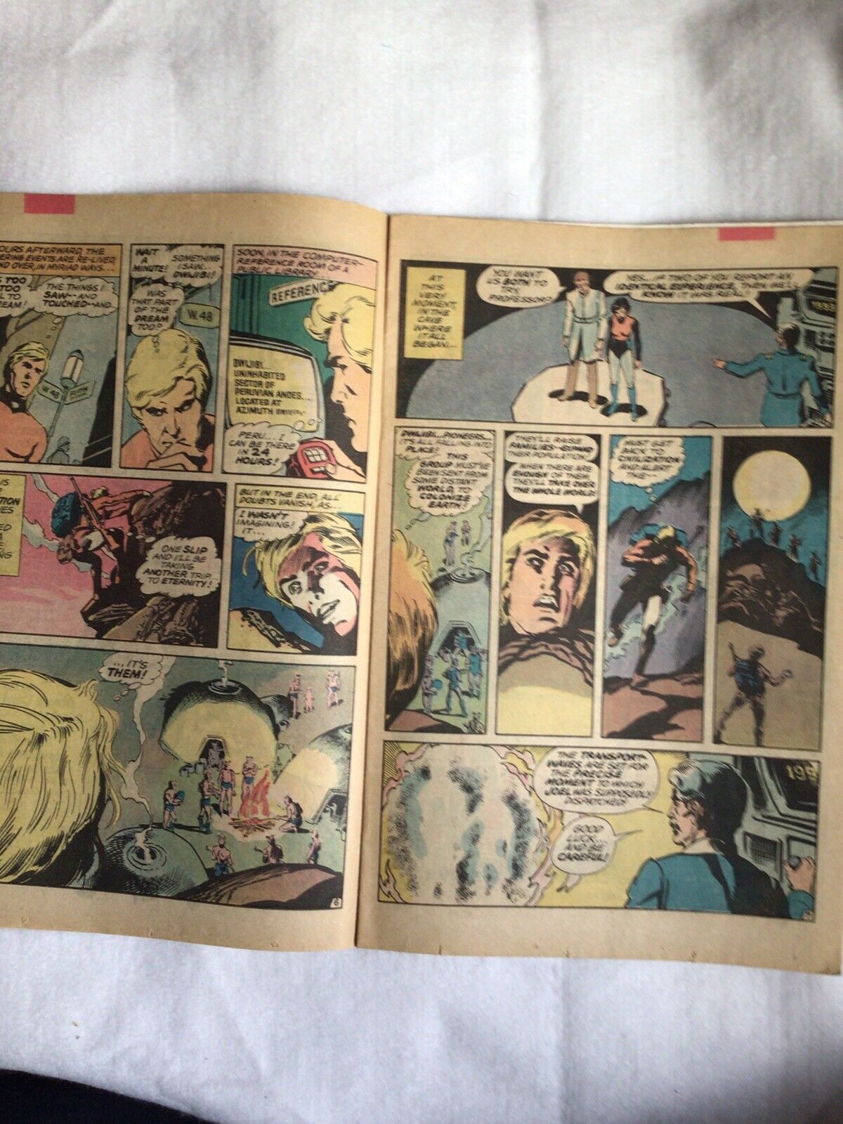 COMIC - DC Comics  Alligator Alley UNEXPECTED - Jan 1981 - New York (8894)