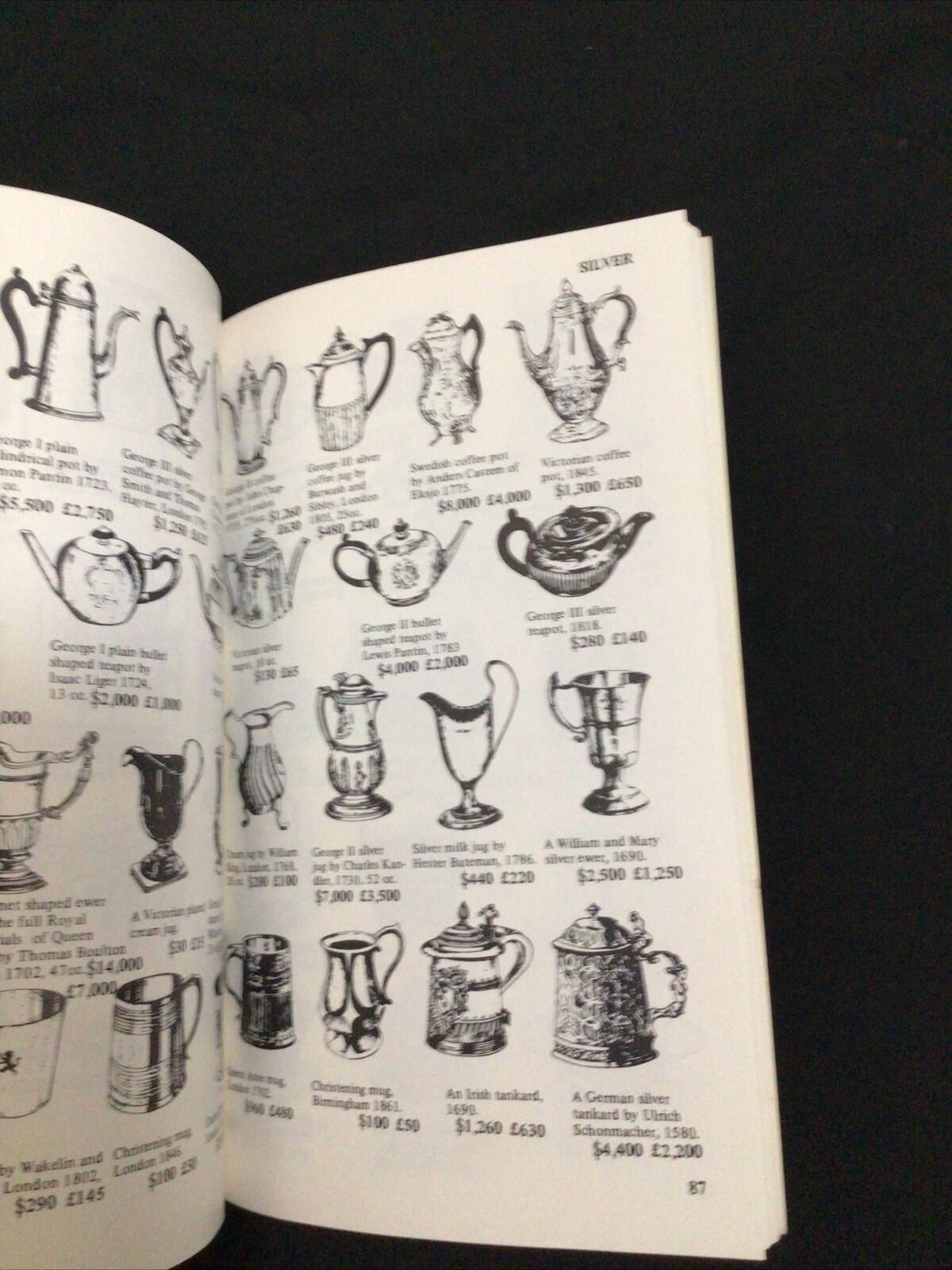 BOOK - Lyle popular antiques and their values 1979 - (8594)