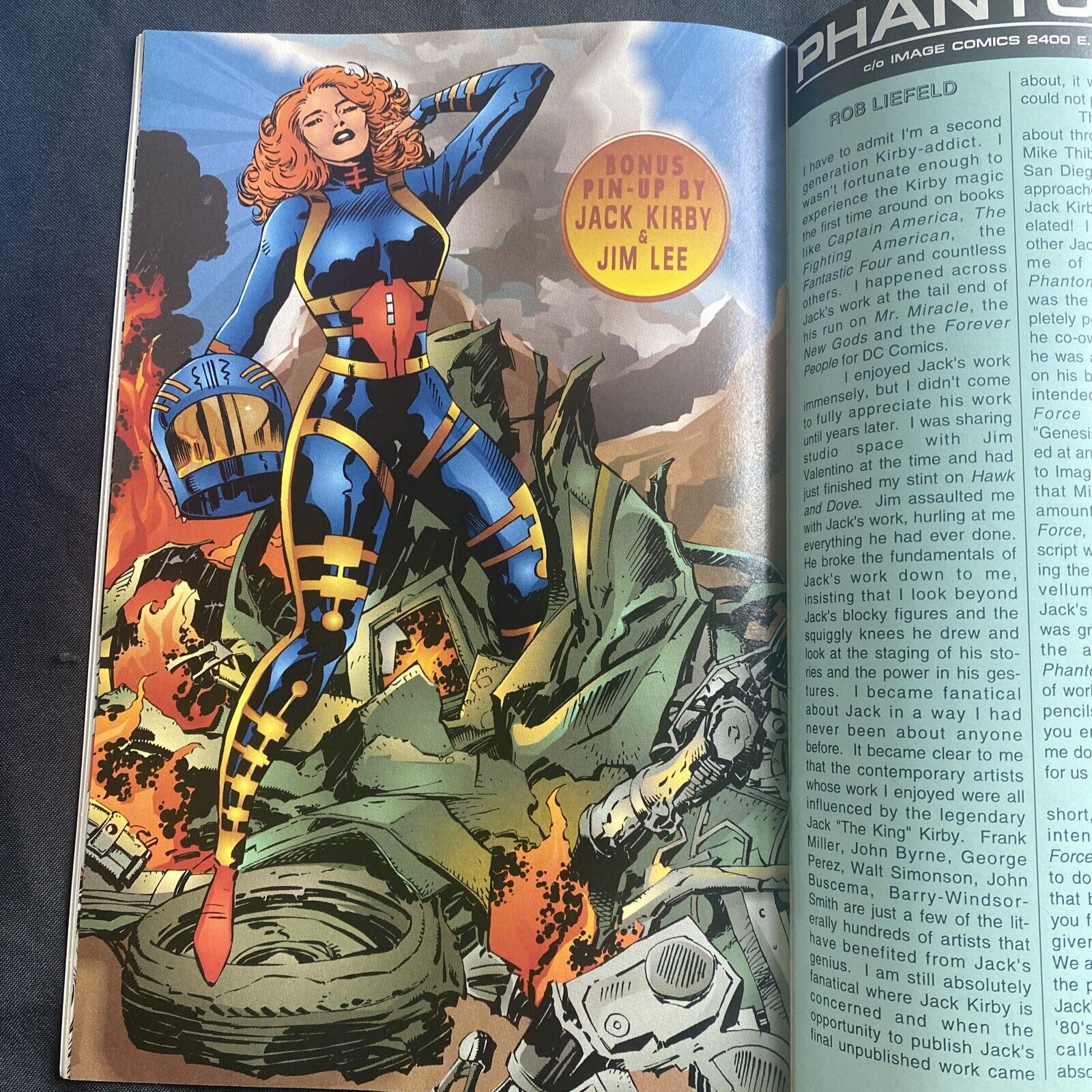 COMIC  - IMAGE Comics - PHANTOM ORCE Dec 1993  - (8762)