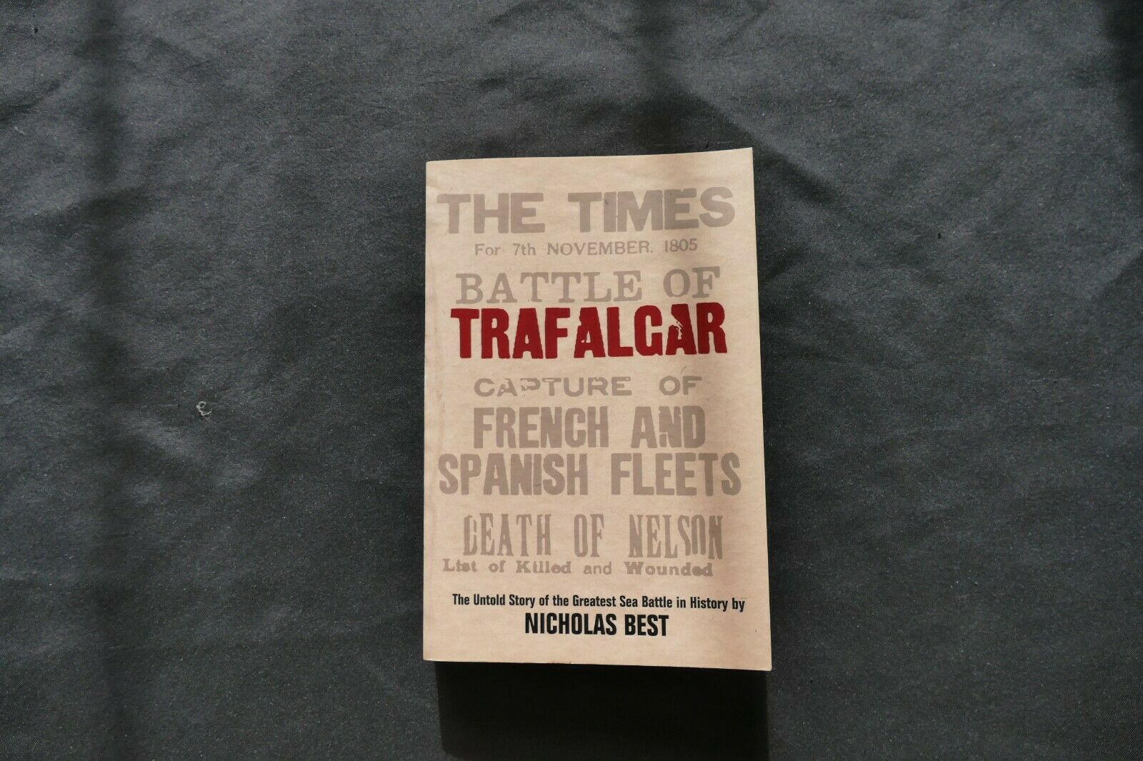 BOOK - TRAFALGAR - Nicholas Best - (8746)