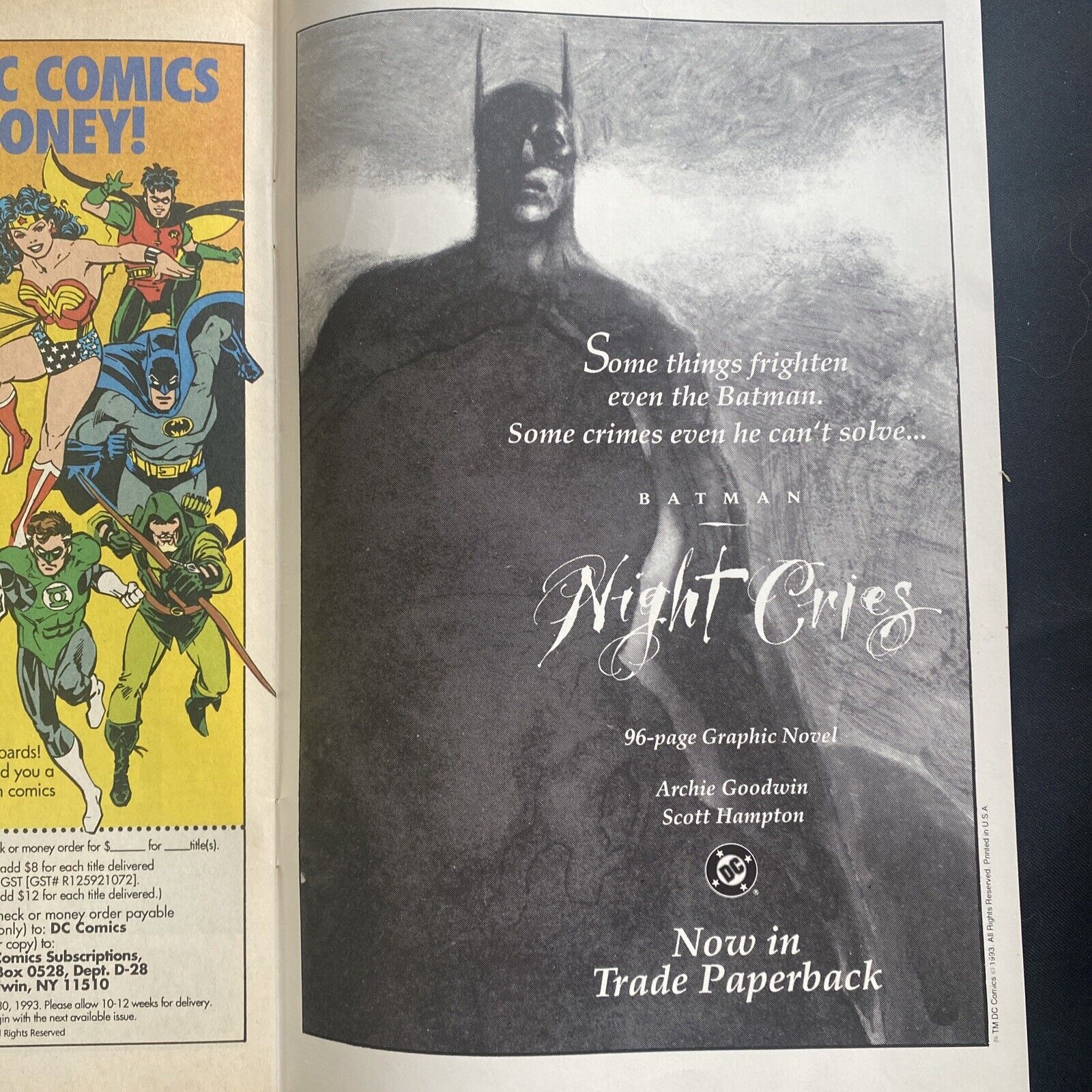 COMIC - DC Comics DARKSTARS Flint Disgraced  - 7th April 1993 - New York (8818)