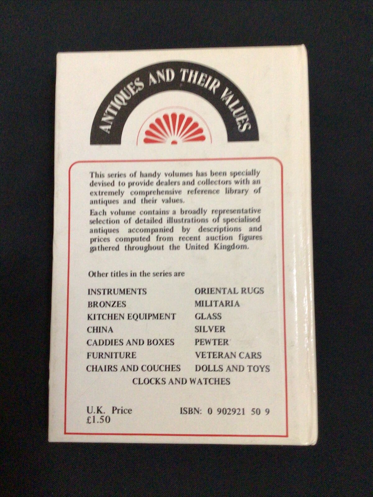 BOOK - Lyle pocket Antiques & Their Values 1977 - MUSICAL INSTRUMENTS - (8583