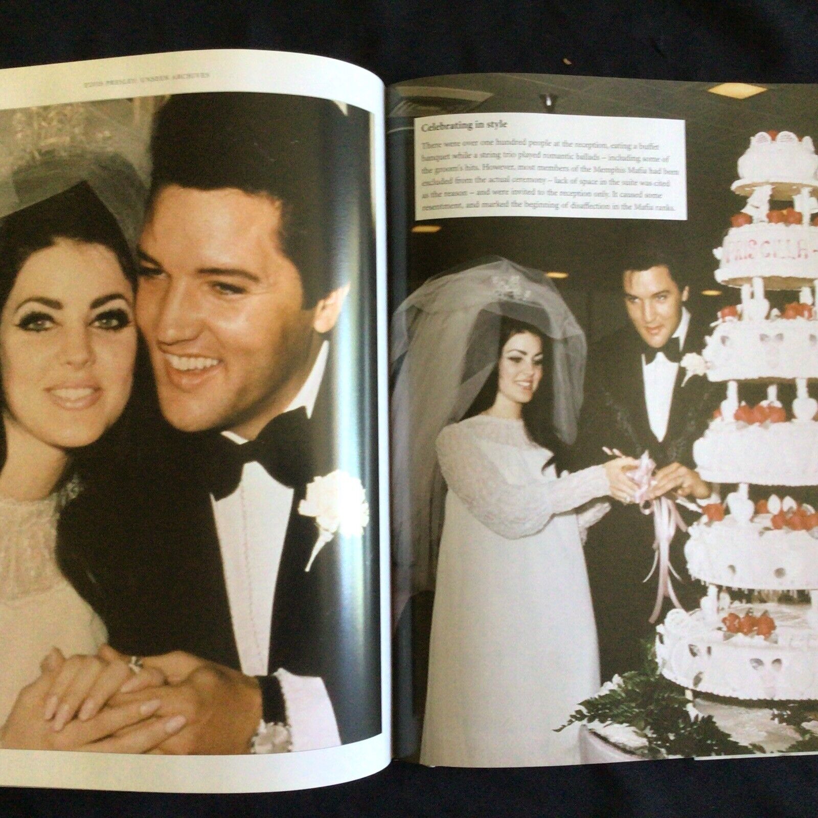 Elvis Presley Unseen Archives - Large Hardback collectors book - (9748)