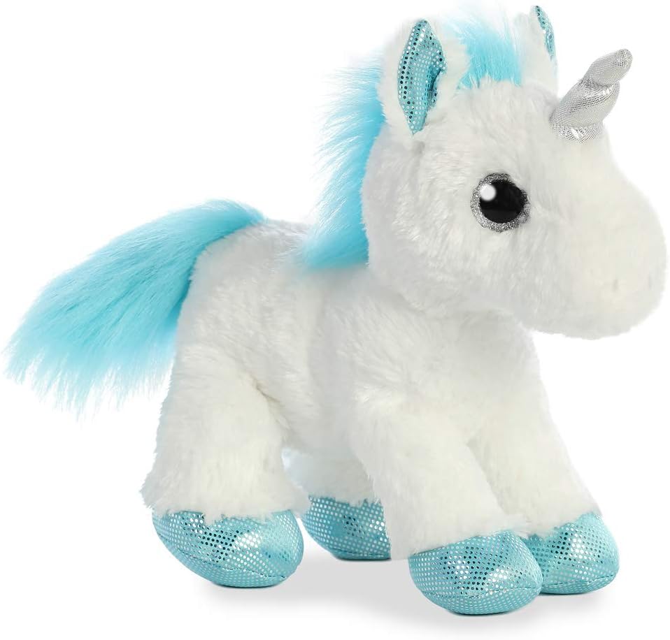 Aurora Licensed Plush - Sparkle Tales Frosty Unicorn 12" Soft Plush