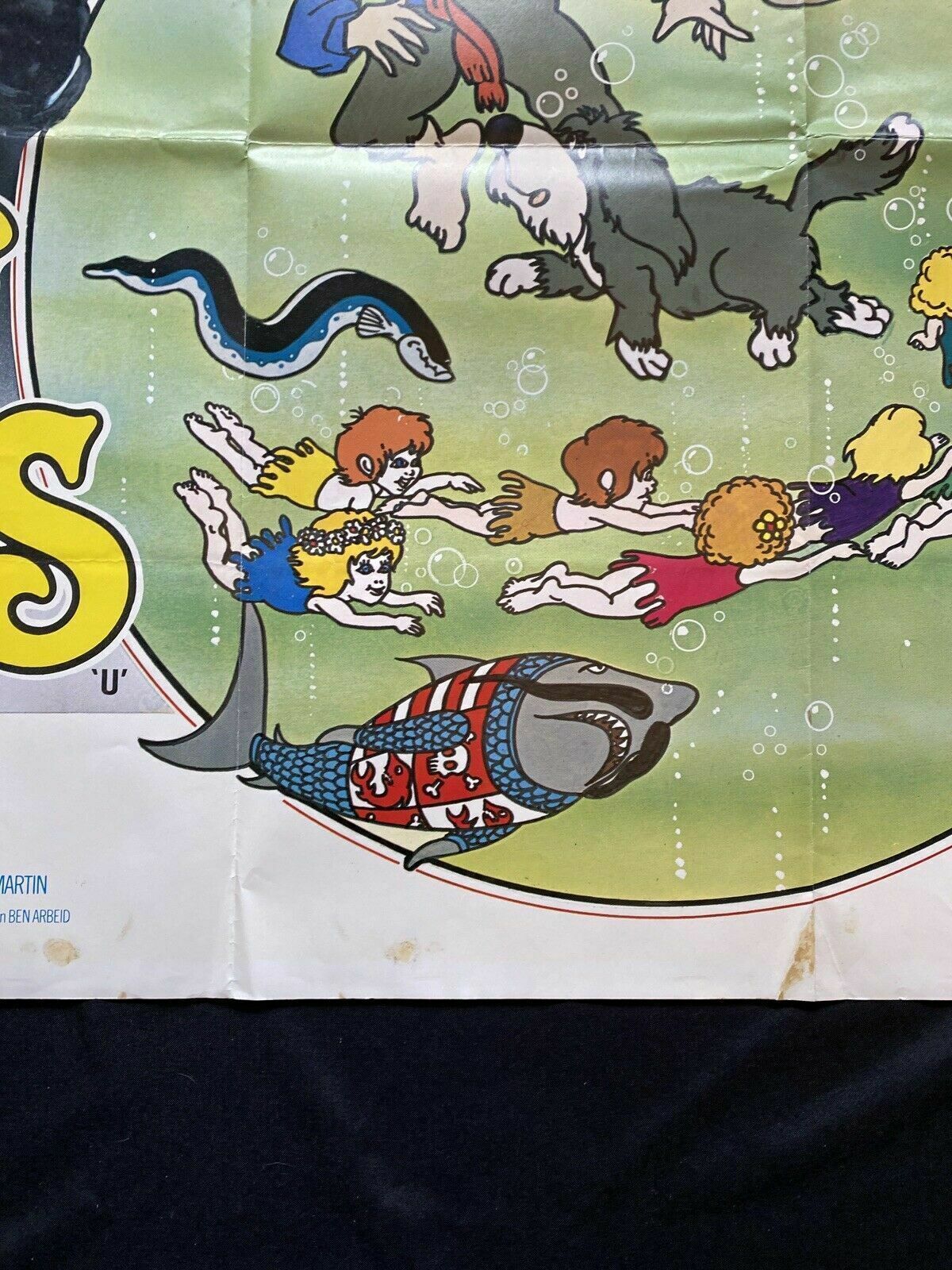 ORIGINAL UK QUAD POSTER - Waterbabies - 1978 - 30" x 40" - (6579)