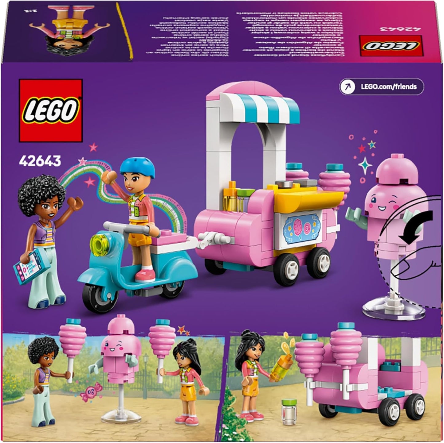 LEGO Friends - Cotton Candy Stand and Scooter - 42643