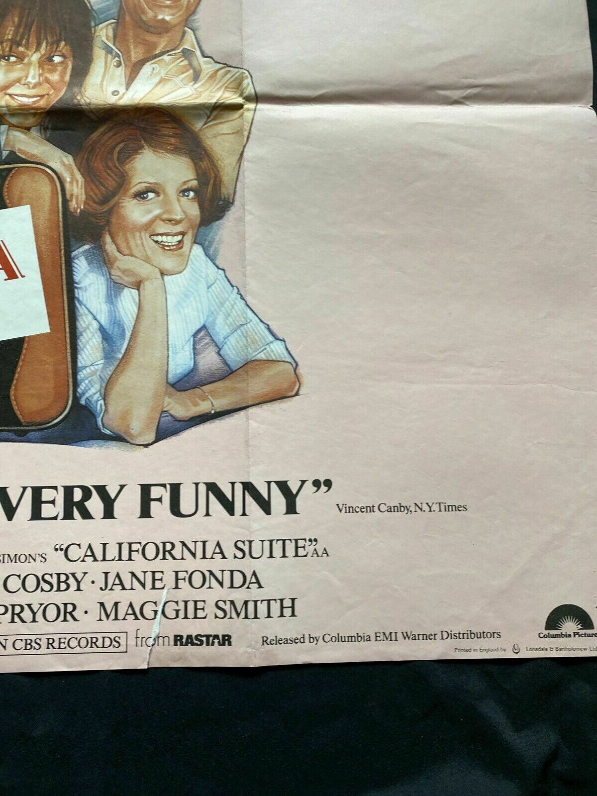 ORIGINAL UK QUAD POSTER - California Suite - 1978 - 30" x 40" - (6582)