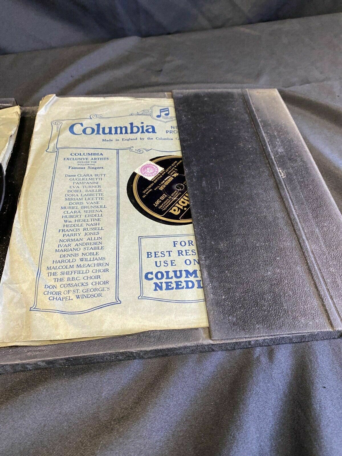 Columbia Gilbert & Sullivan The Gondoliers 6 x 78rpm records - (7126)