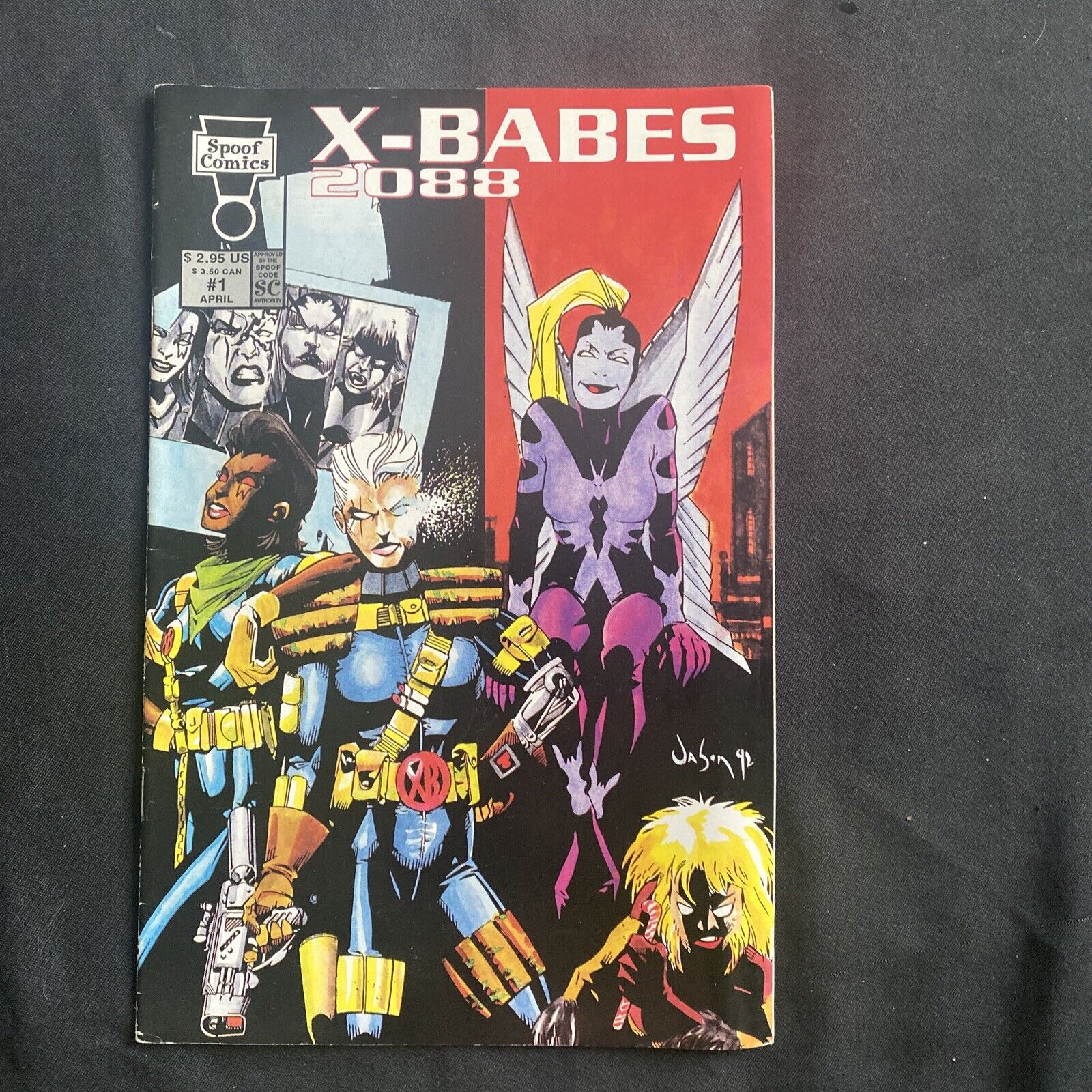 COMIC - SPOOF Comics - X-BABES 2088 - April 1993 #1 - (8780)
