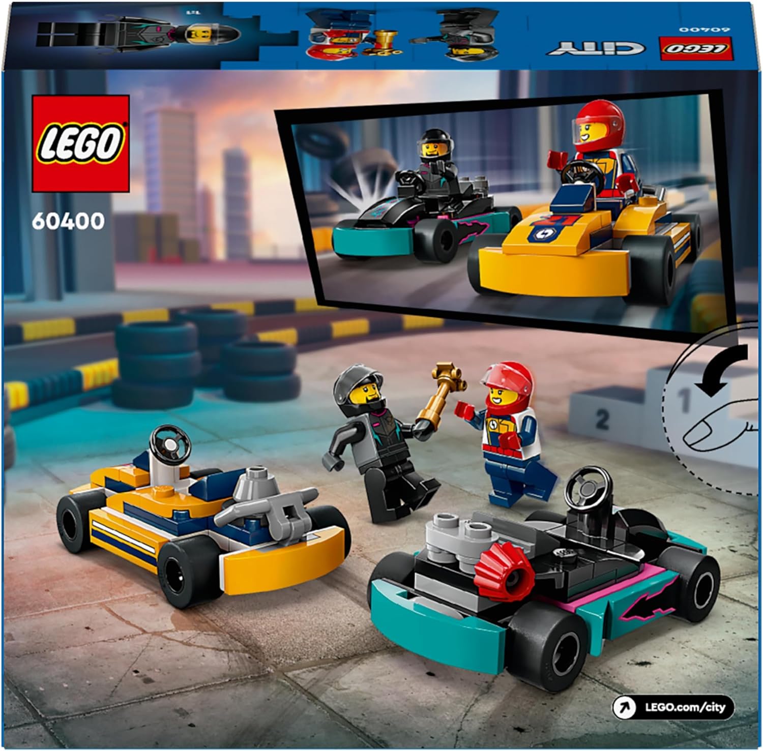 LEGO City - Go-Karts and Race Drivers - 60400