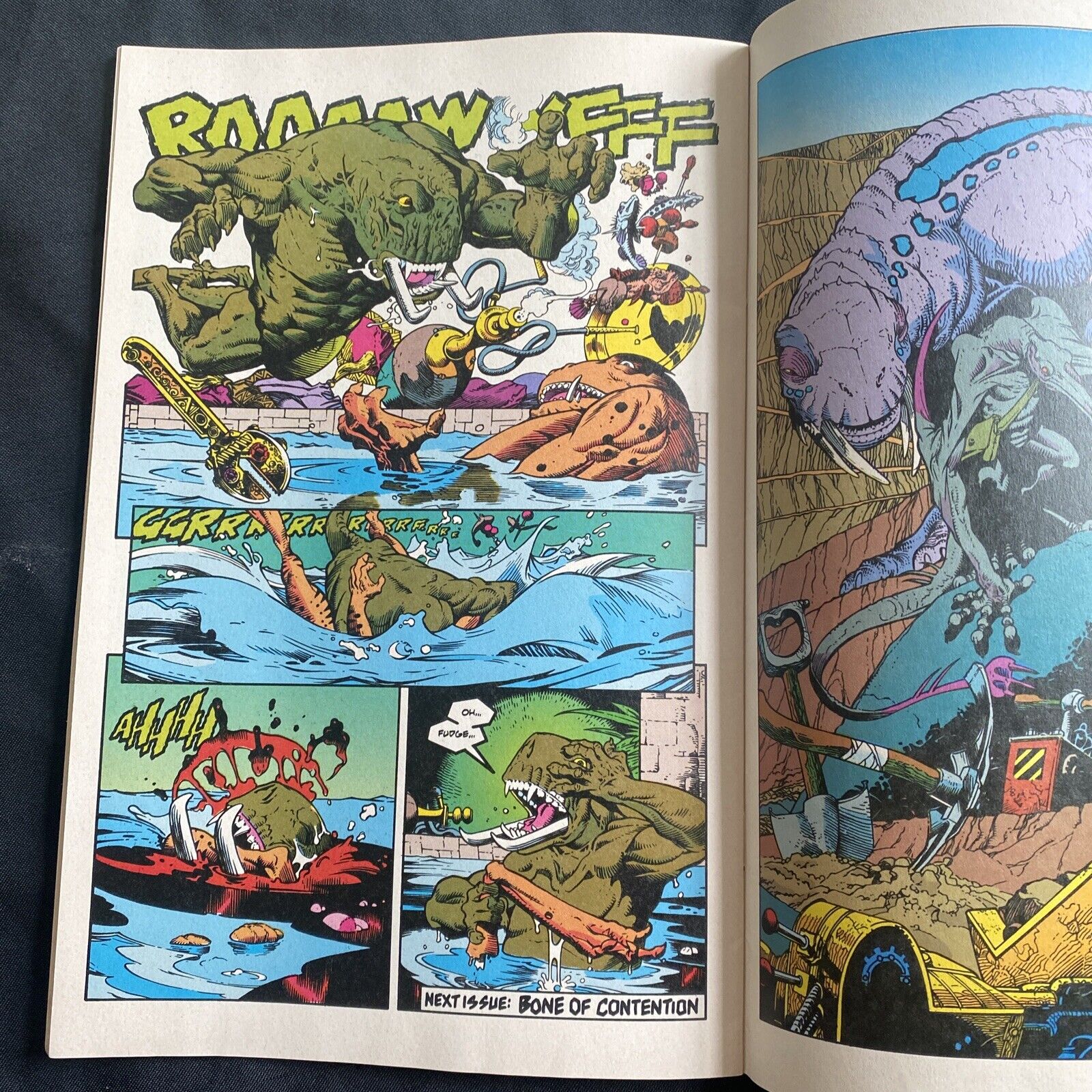 COMIC - EPIC Comics - Heavy Hitters FEUD - Aug 1993 - (8778)