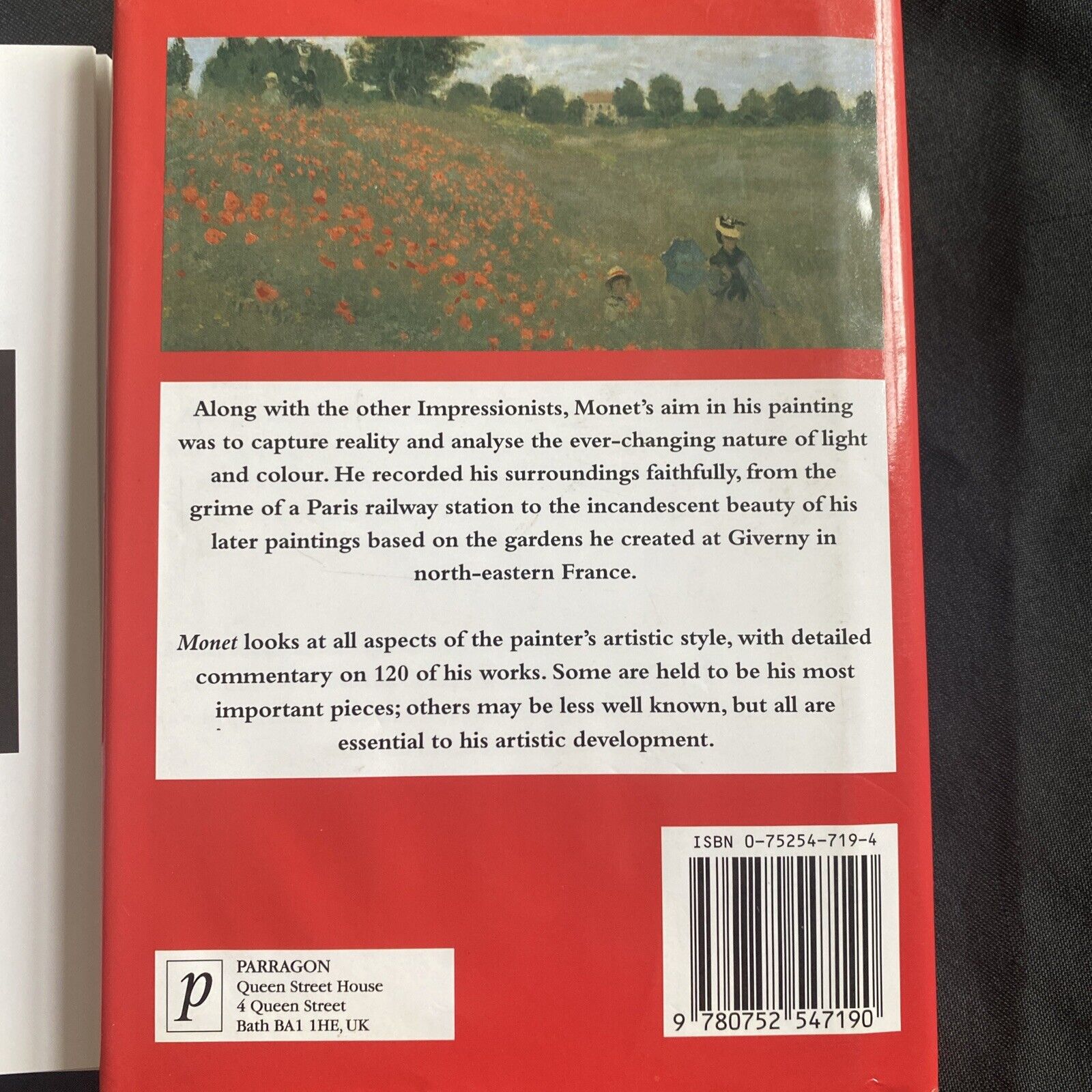 BOOK - 2 Books, Van Gogh and Monet Hard back - (9651)